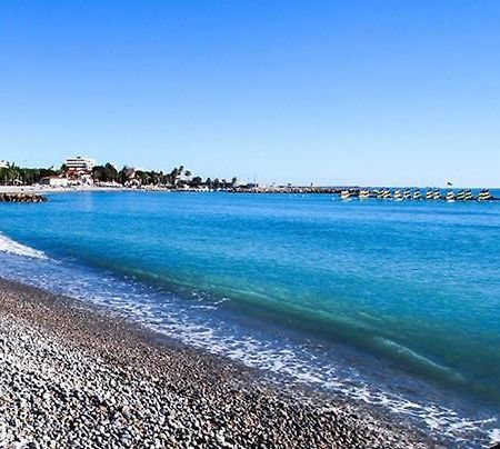 Superbe Appartement Au Bord De Plage Cros De Cagnes Extérieur photo